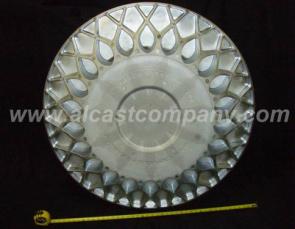 Large Permanent Mold Aluminum Casting from Low Pressure Aluminum Foundry