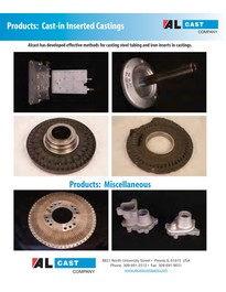 insert and misc aluminum castings brochure