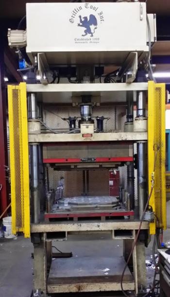65 ton trim press for aluminum castings
