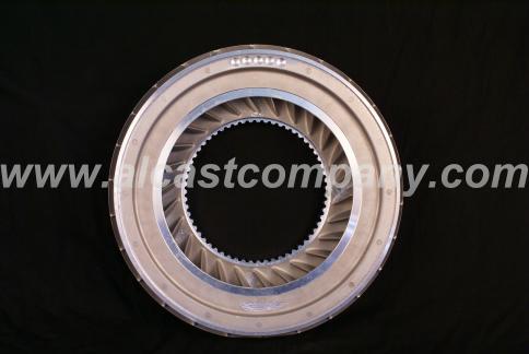 broached torque converter aluminum casting for mining and agricultural drivetrains