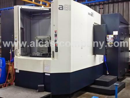 large horizontal CNC machining center for aluminum castings