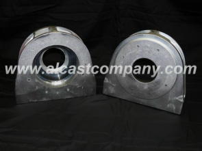 Steel Core Permanent Mold Aluminum Castings for bearings