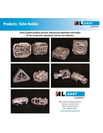 aluminum valve body brochure